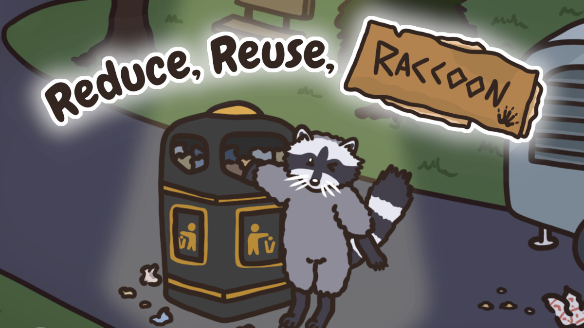 Reduce, Reuse, Raccoon is single-handedly fueling my trash panda obsession