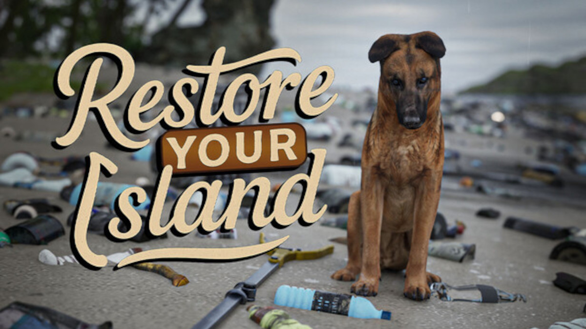 Restore Your Island is a cozy beach cleaning experience that will leave you feeling satisfied